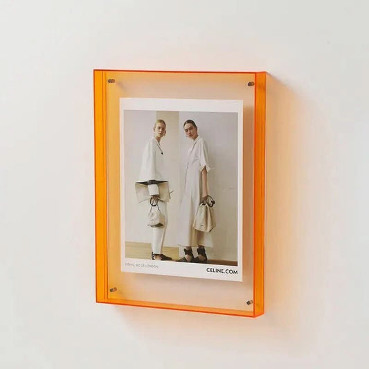 COLORFRAME - Colourful transparent acrylic photo list for vivid memories