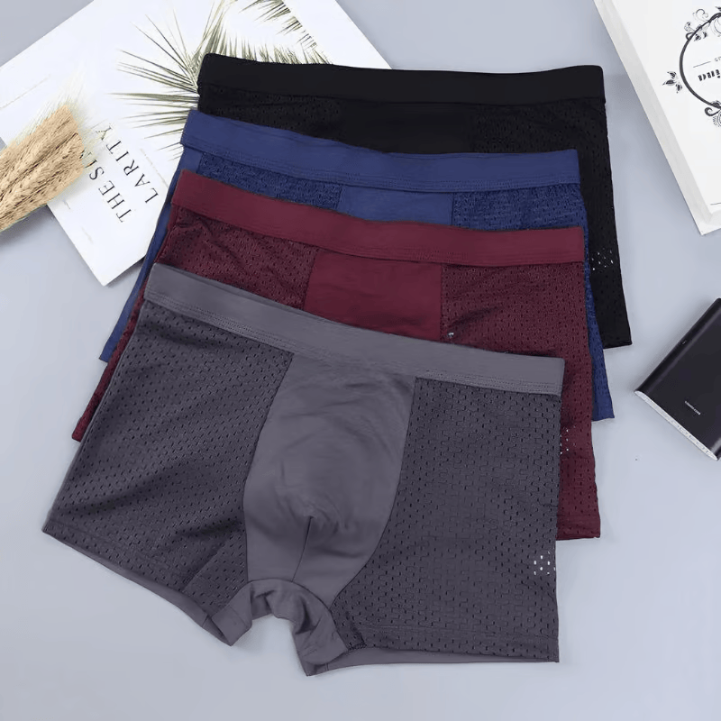Comfort-Fit Bamboo Boxer Shorts