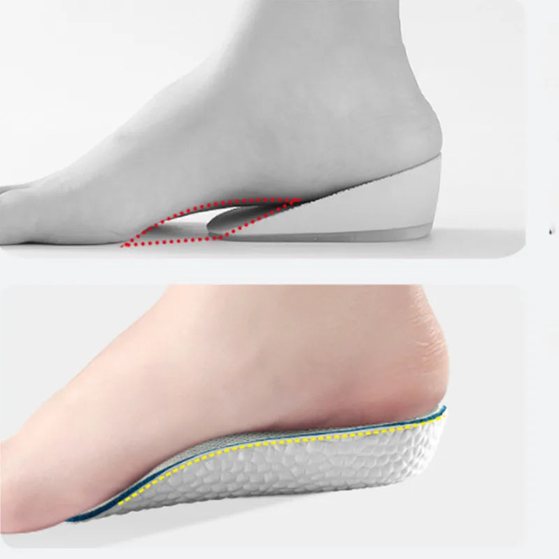 Height Increasing Insoles | Shock Absorbing for Pain Relief & Better Posture