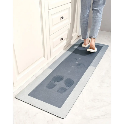 Plush Kitchen Runner - Waterproof & Non-Slip Comfort Mats