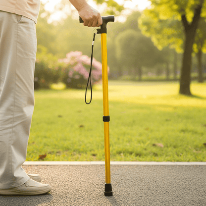 Adjustable Aluminum Walking Stick for Seniors