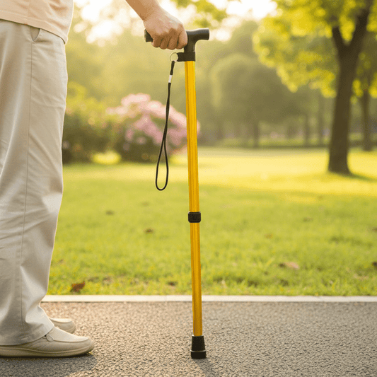 Adjustable Aluminum Walking Stick for Seniors
