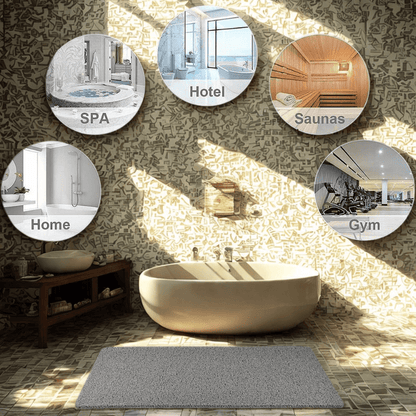 COMFORTDRAIN Mat – Non-slip Shower Mat with Hygienic Drainage System