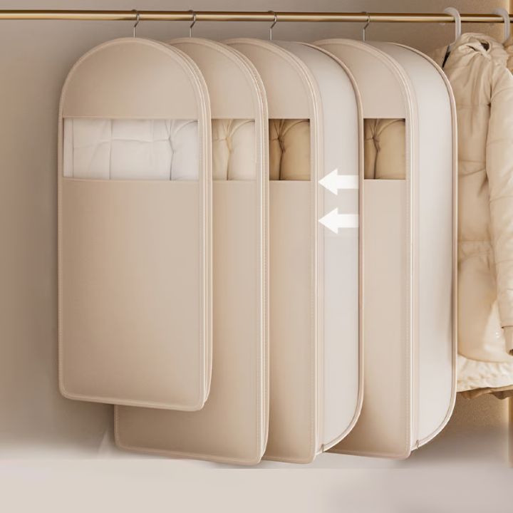 CompressLock space-saving hanging storage bag