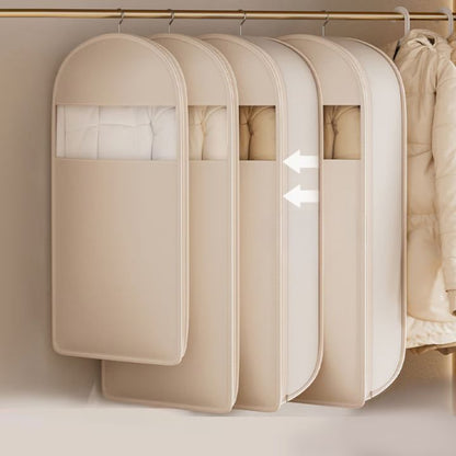 CompressLock space-saving hanging storage bag