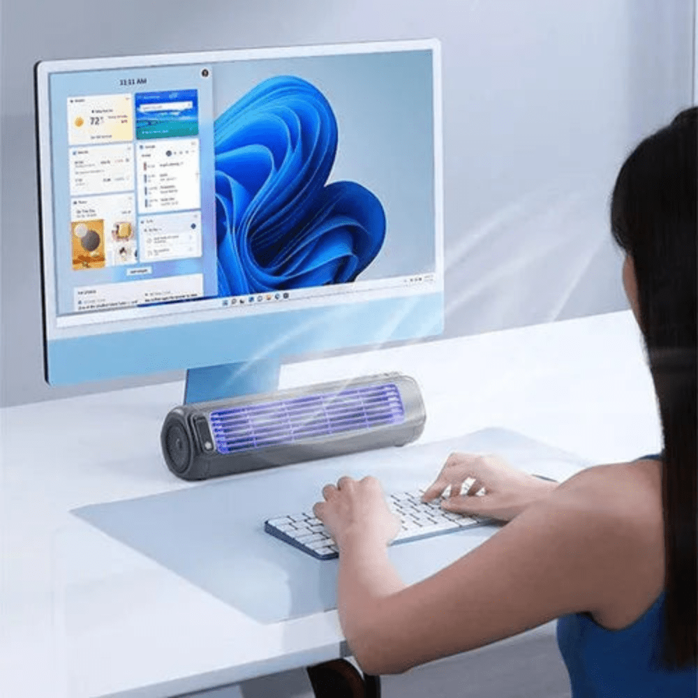 COOKBREEZE – Compact kitchen fan for pleasant freshness on hot days