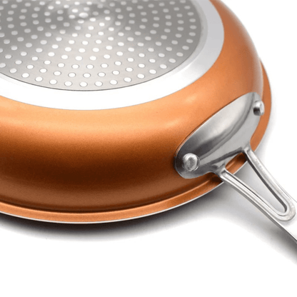 COPPER PAN - Professional copper pan with non-stick coating & perfect heat distribution