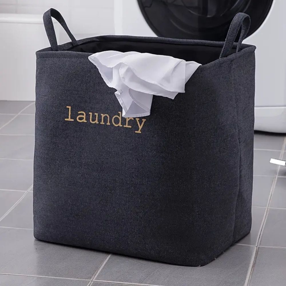 Fabric Storage Cube Basket with Handles