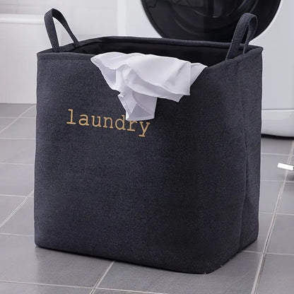Fabric Storage Cube Basket with Handles