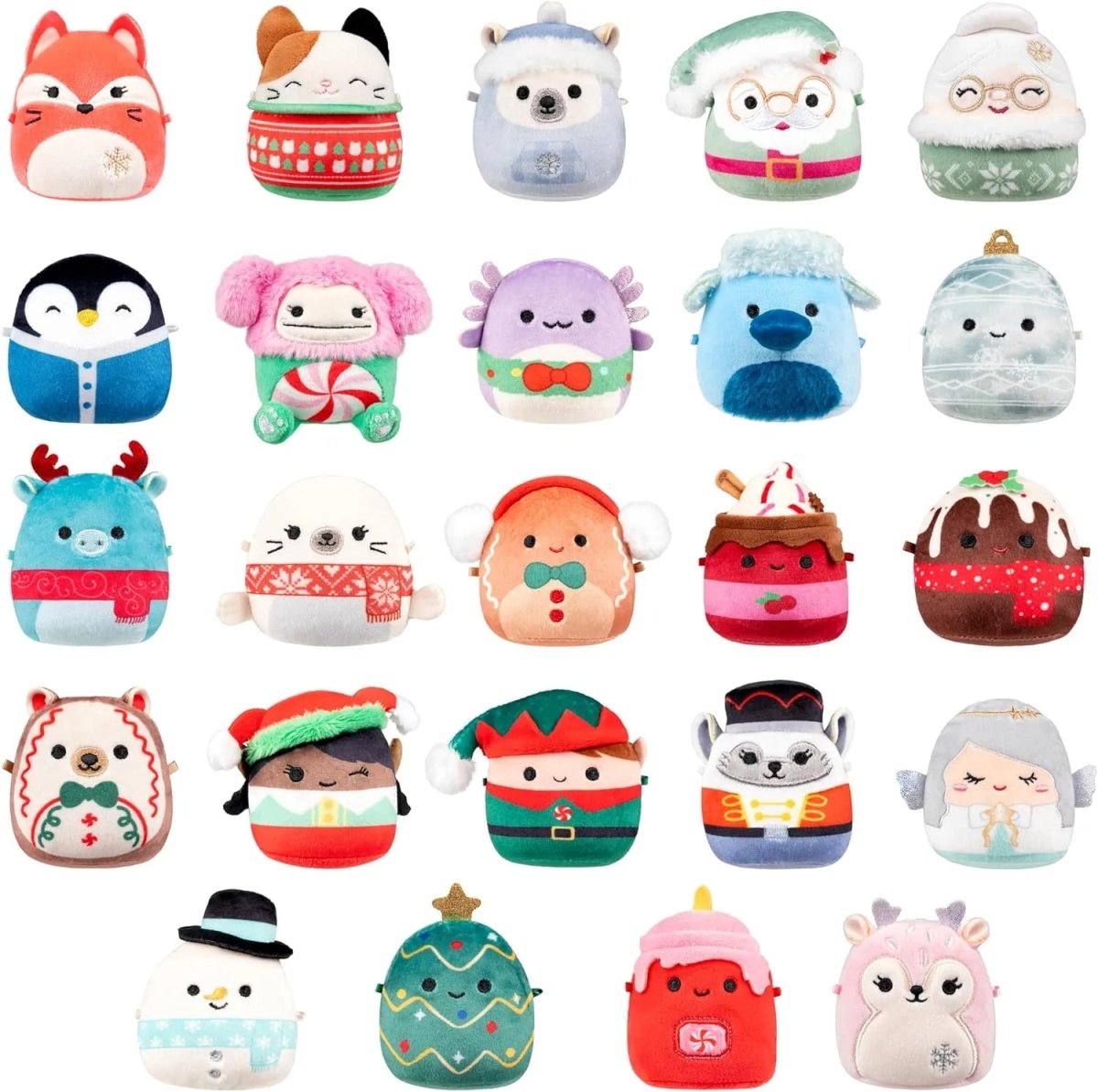 COZYMINIS 2025 - 24-Day Holiday Mini Figure Countdown Calendar