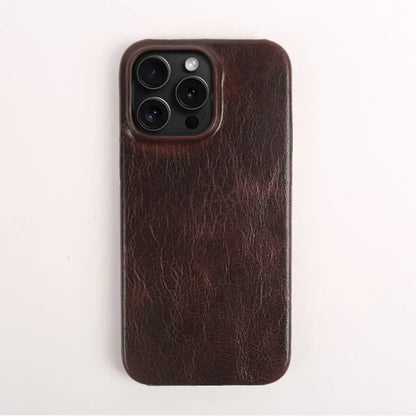 Handmade Cowhide Leather iPhone Case