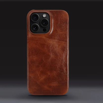 Handmade Cowhide Leather iPhone Case