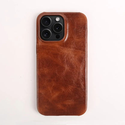 Handmade Cowhide Leather iPhone Case