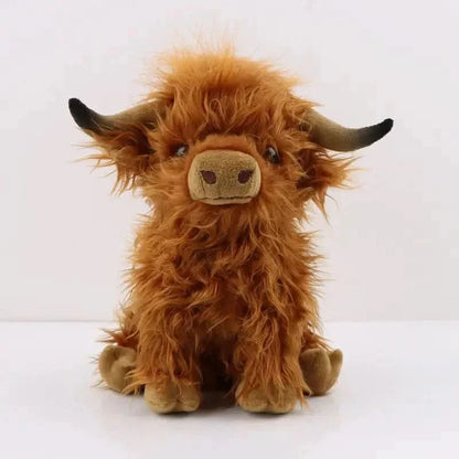 CUDDLY HIGHLAND Cow – Soft Plush Toy for Cuddle Lovers