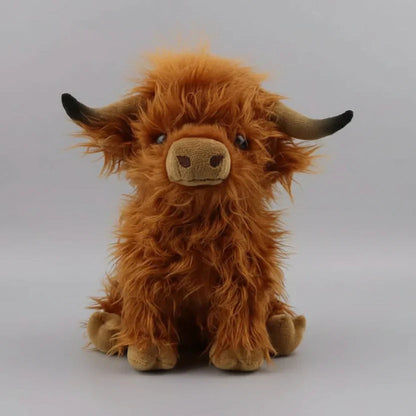 CUDDLY HIGHLAND Cow – Soft Plush Toy for Cuddle Lovers