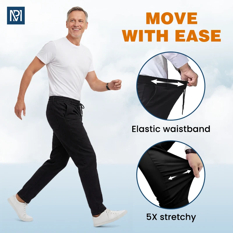 MultiPants - Men's High-Stretch Multi-Pocket Cargo Pants