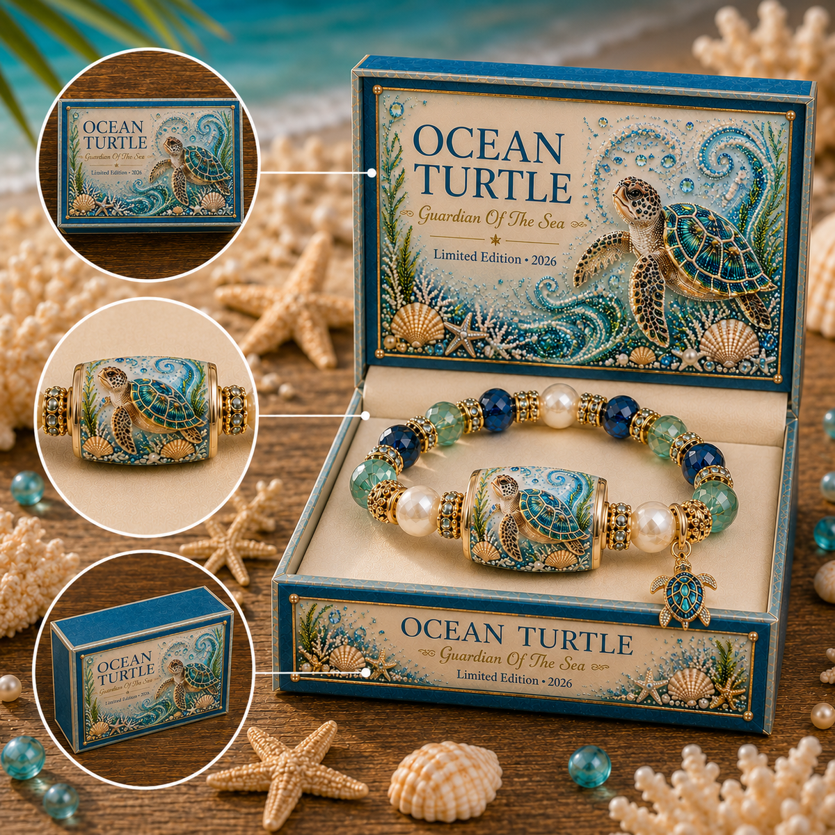 Last Day 49% OFF – Ocean Guardian Collection Bracelet — Limited Edition 2026