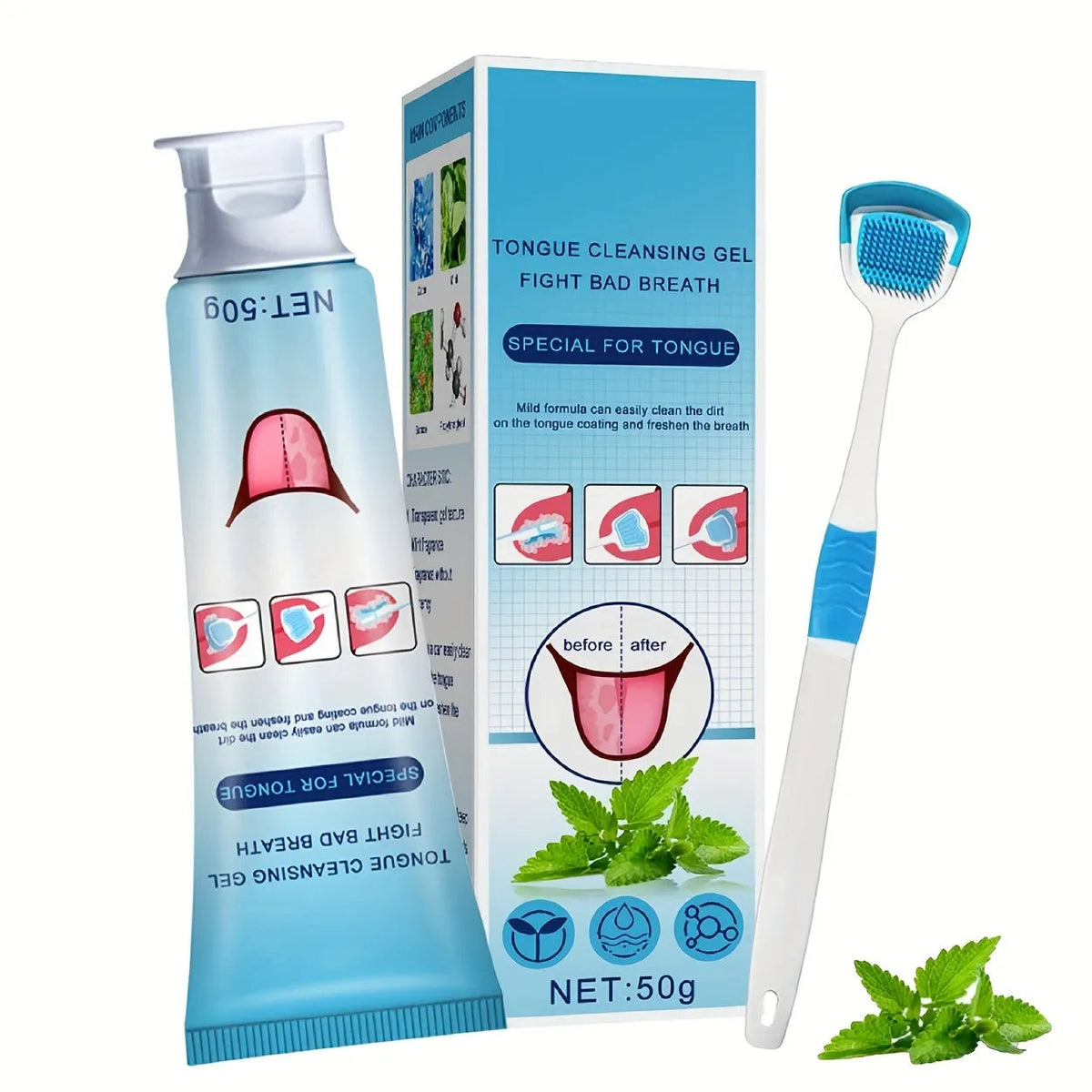 Tongue Cleaning Kit