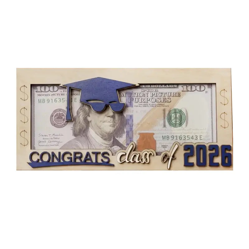 Ends Today: 50% OFF!Class of 2026 Graduation Money Holder – Stylish, Sentimental, Unforgettable