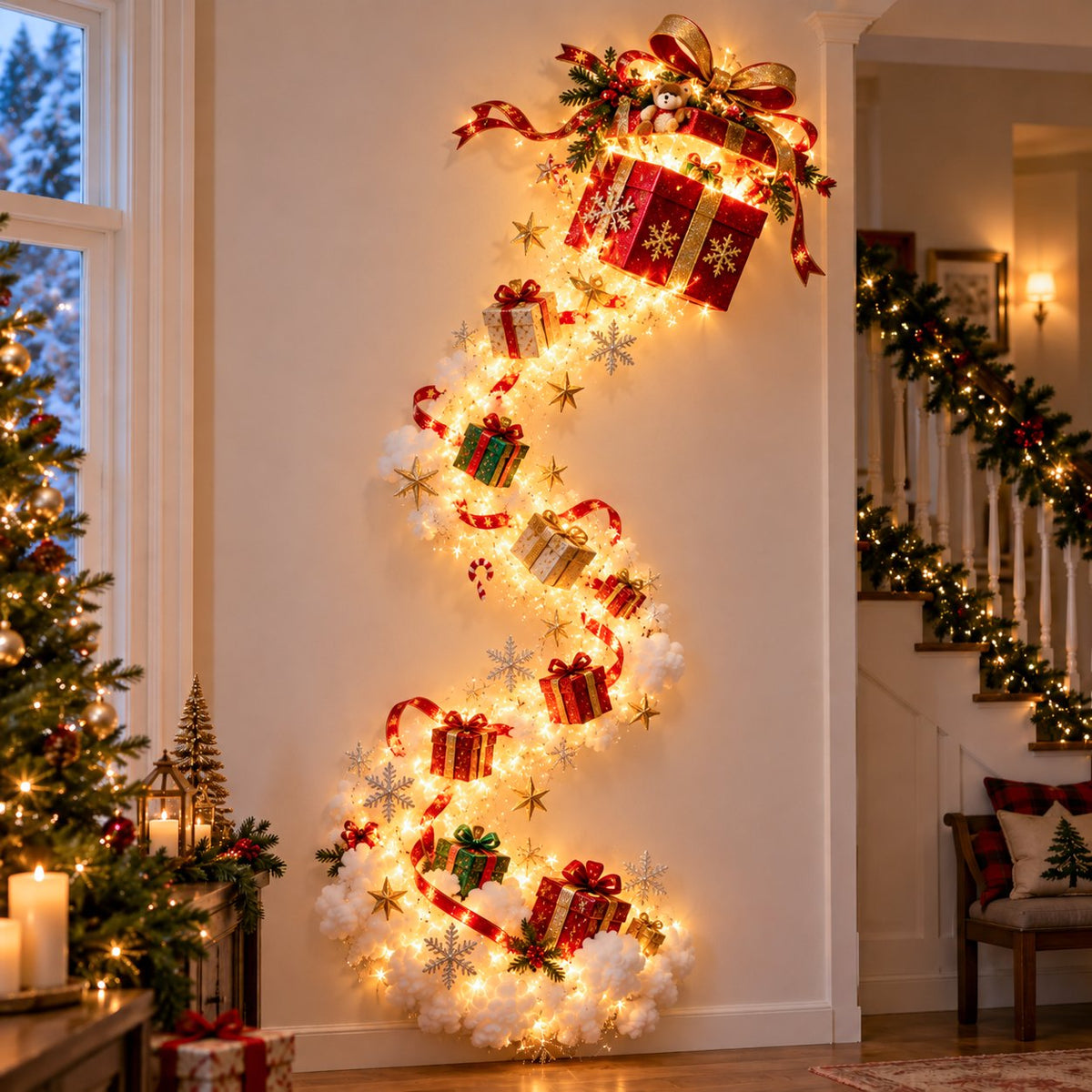 Christmas Wonderland Wall Light – Bring a Cozy Holiday Glow Home
