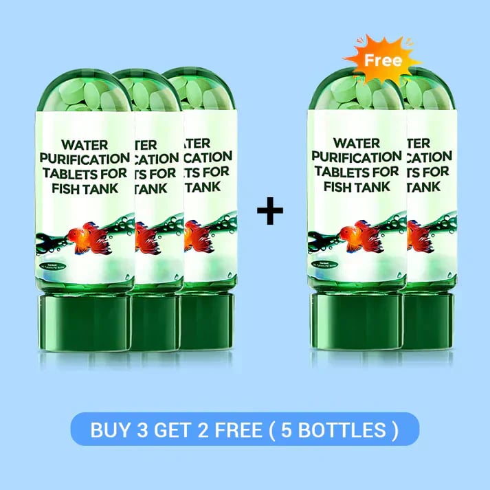 2026 HOT SALE Fish Tank Purification Tablets – Clears Cloudy Water & Reduces Algae Fast