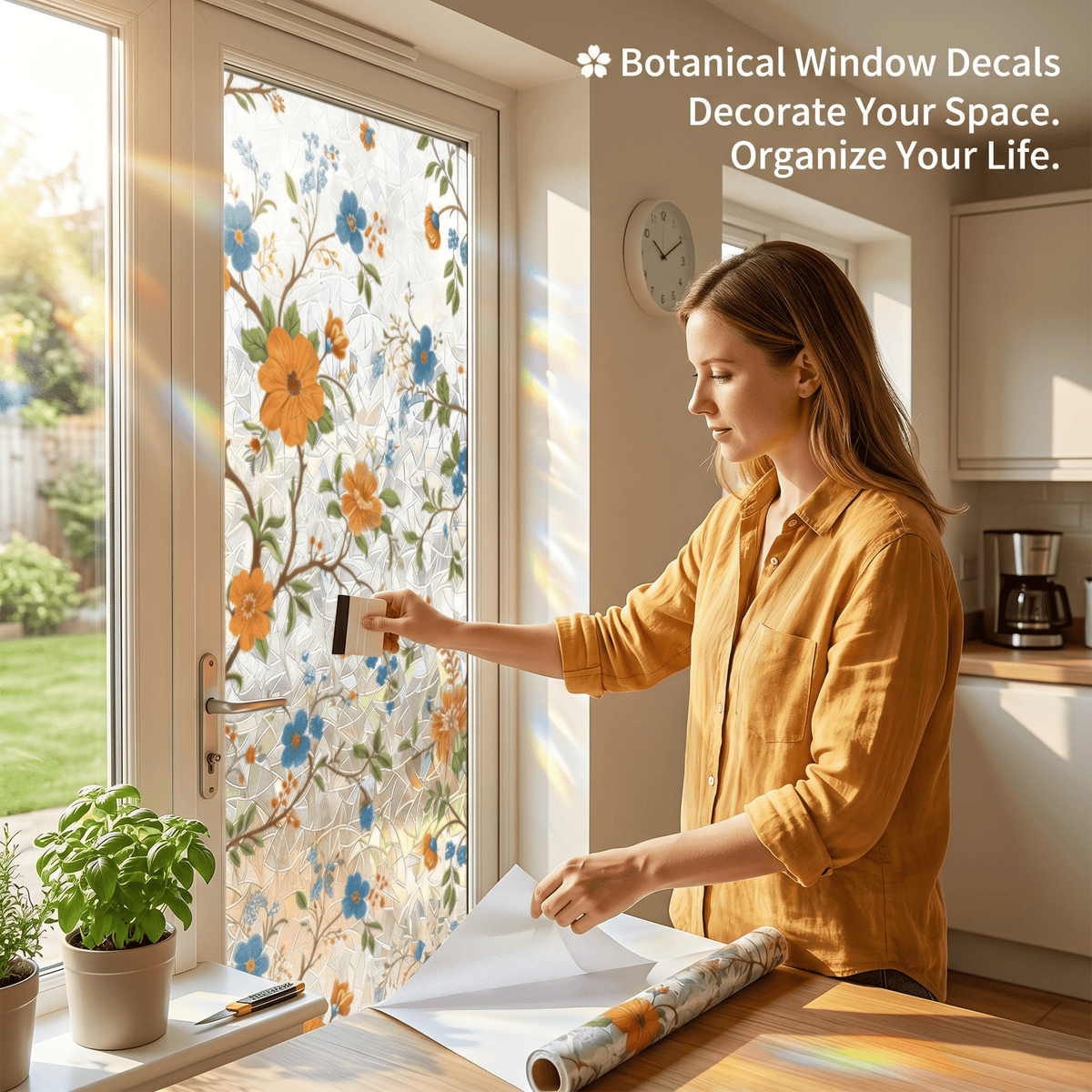 Botanical Window Decals