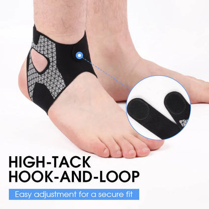 BUY 1 FREE 1 Adjustable Elastic Ankle Brace Comfortable Support for Sports, Walking & Daily Use