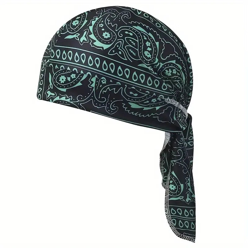 Printed Cooling Head Scarf Cap – Pirate Style