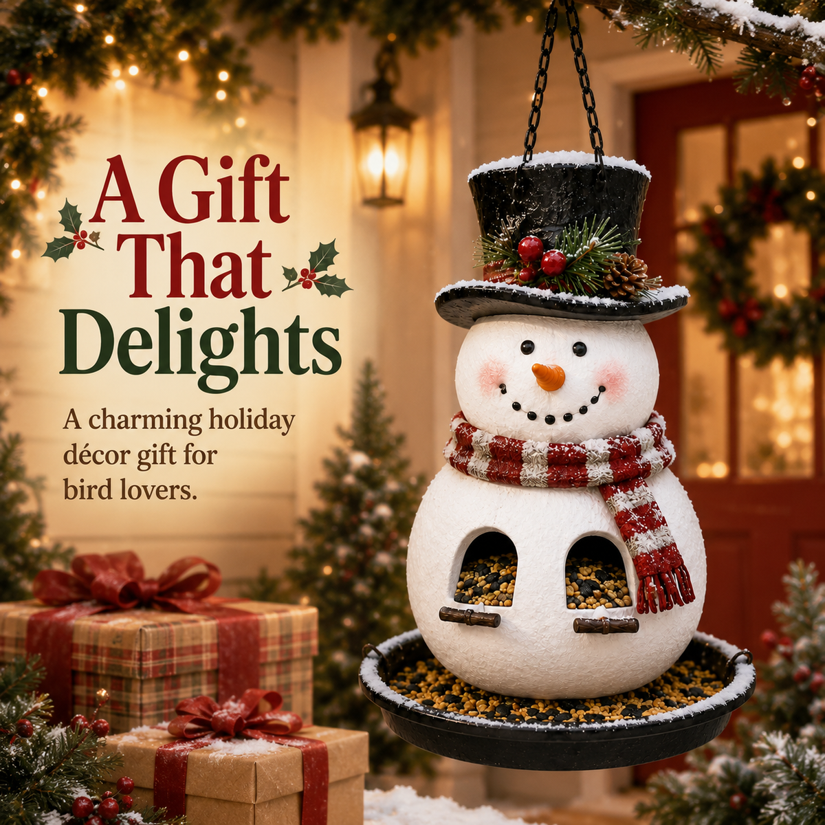 Christmas Bird Feeder Collection