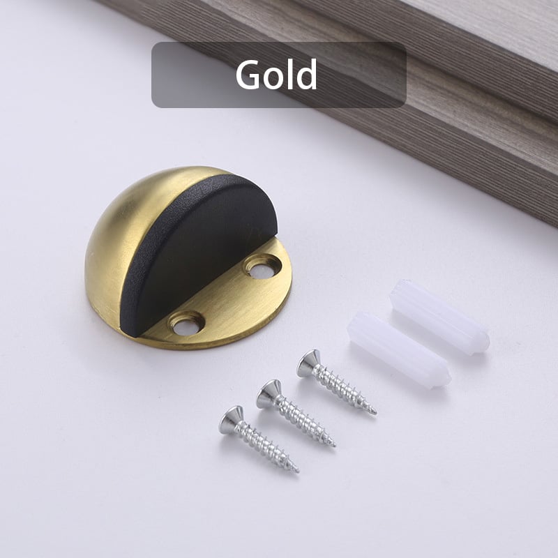 HOT SALEHidden Stainless Steel Rubber Dual-use Door Stopper Door Holders