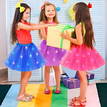 Princess Glow LED Skirt | Soft, Safe & Stretchy for All-Day Play– Last Chance at This Price!