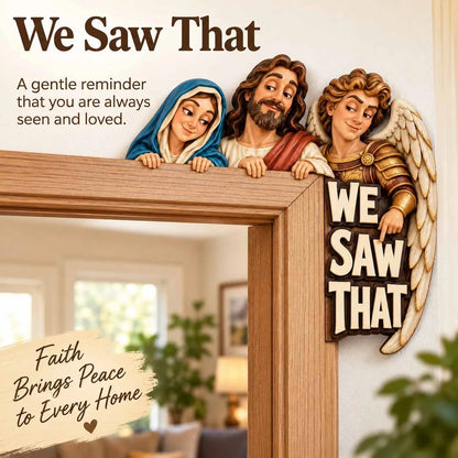 Last Day 60% OFF - We Saw That Door Topper