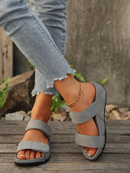 Women's Sport Wedge Sandals – Chunky Sole