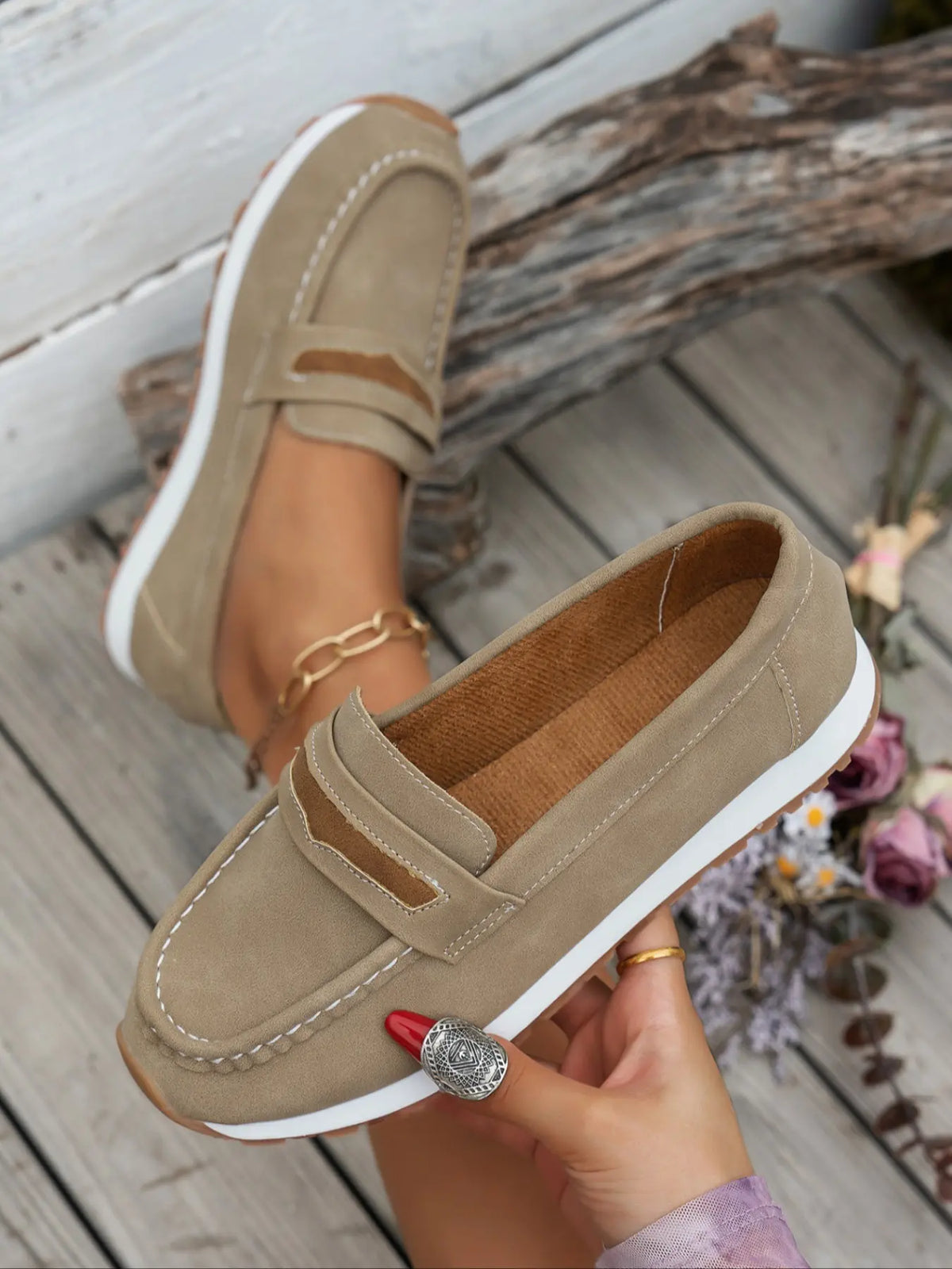 Women's Loafers – Slip-On, Lightweight, Breathable