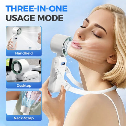 2026 Flagship 5-in-1 Foldable Handheld Cooling Fan