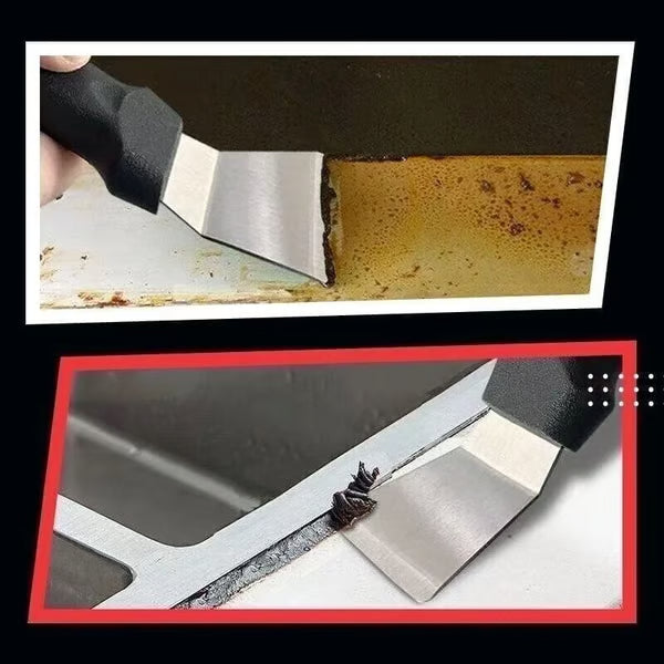 All-in-One Cleaning Spatula Remove Grime, Residue & Stubborn Build-Up