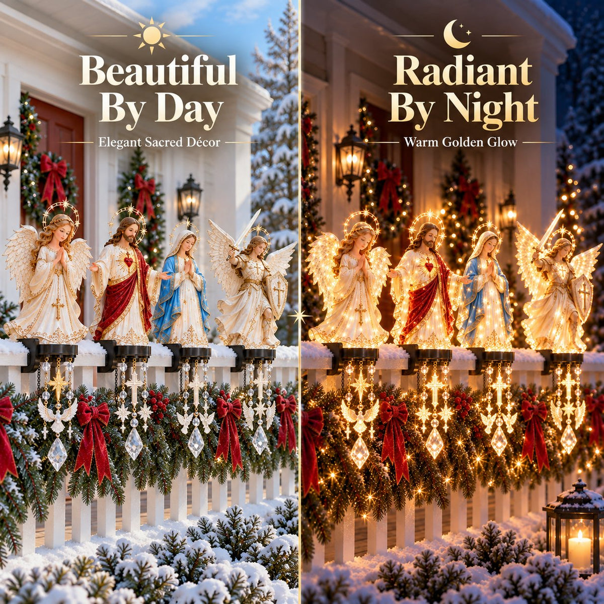 LAST DAY 49% OFF Sacred Christmas Railing Lights