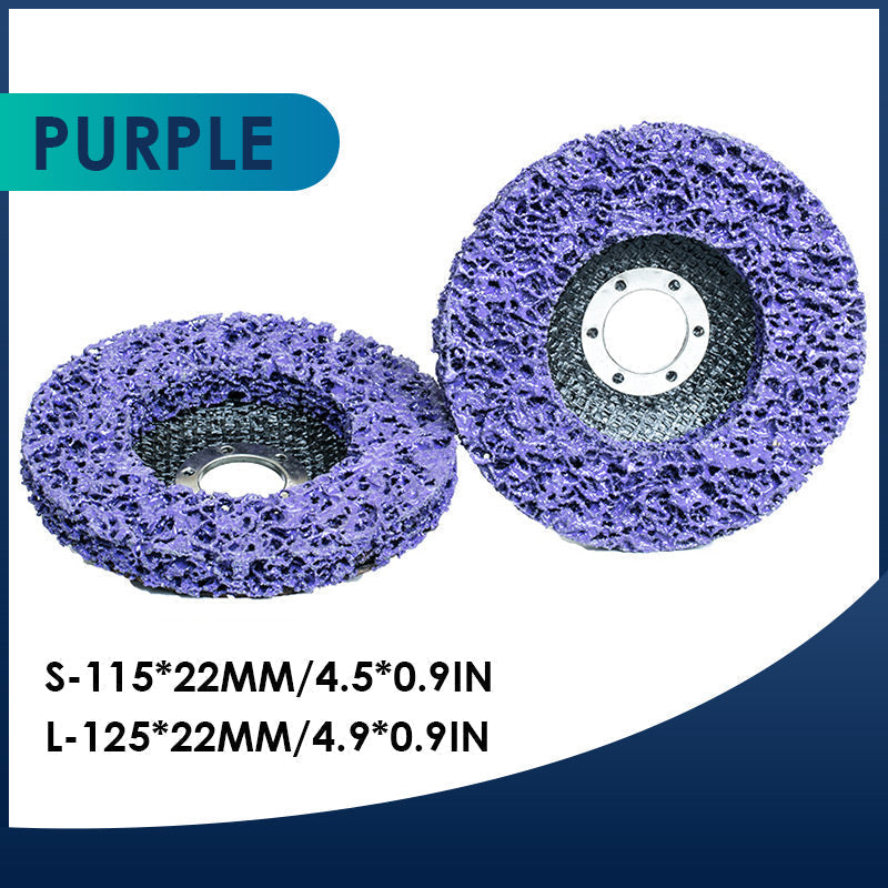 Diamond Polishing Disc – 2PCS Angle Grinder Rust & Paint Removal Wheel