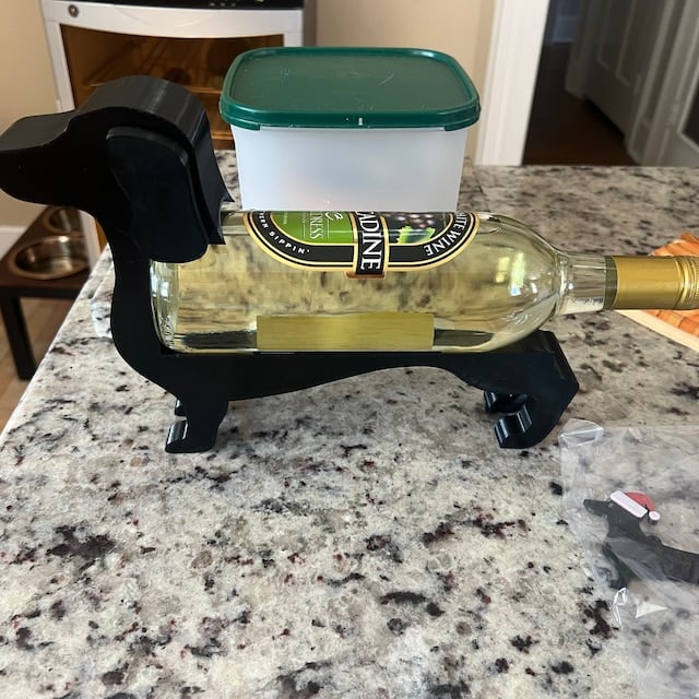 Dachshund Wine Stand