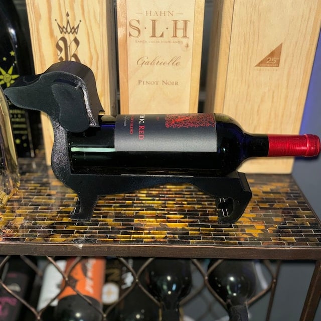 Dachshund Wine Stand
