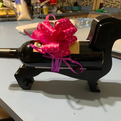 Dachshund Wine Stand