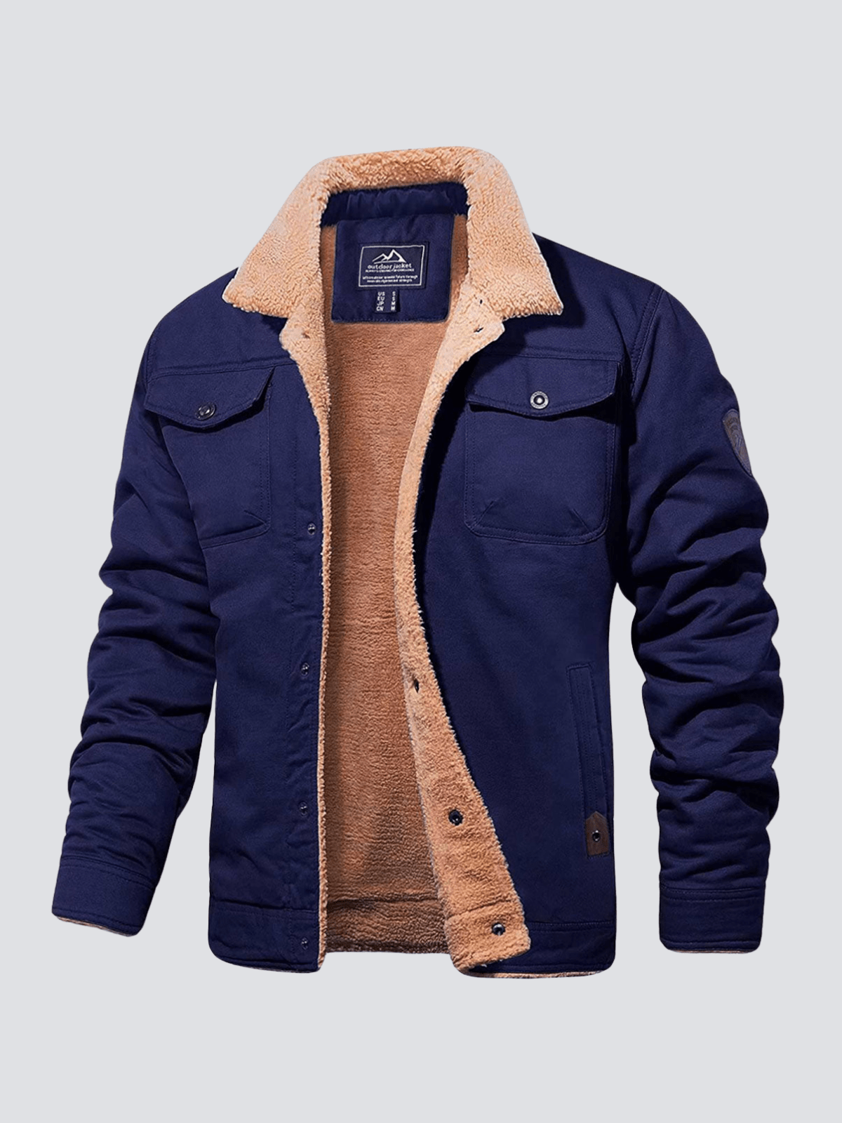 David - Elegant Men's Bomber Jacket