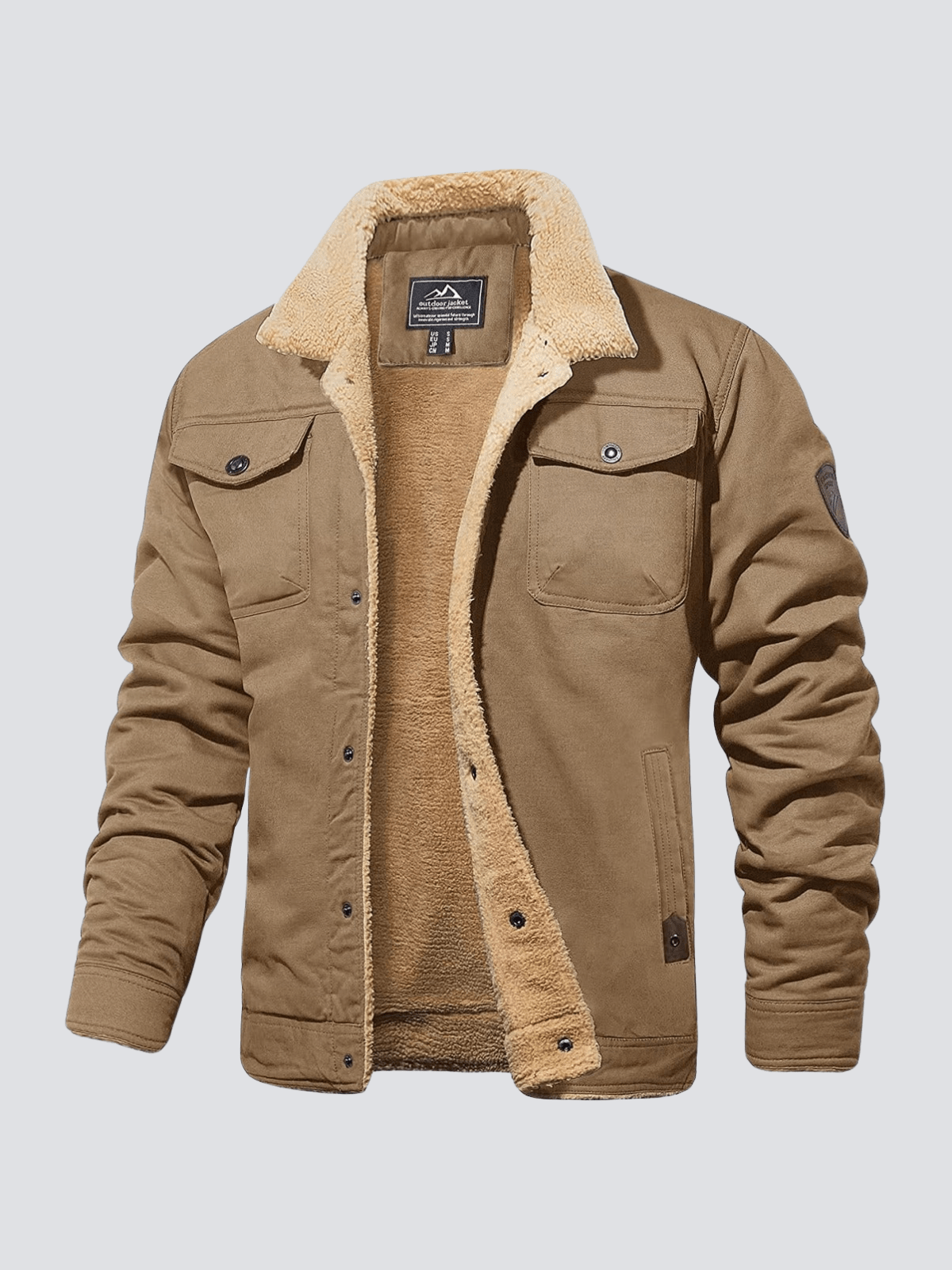 David - Elegant Men's Bomber Jacket