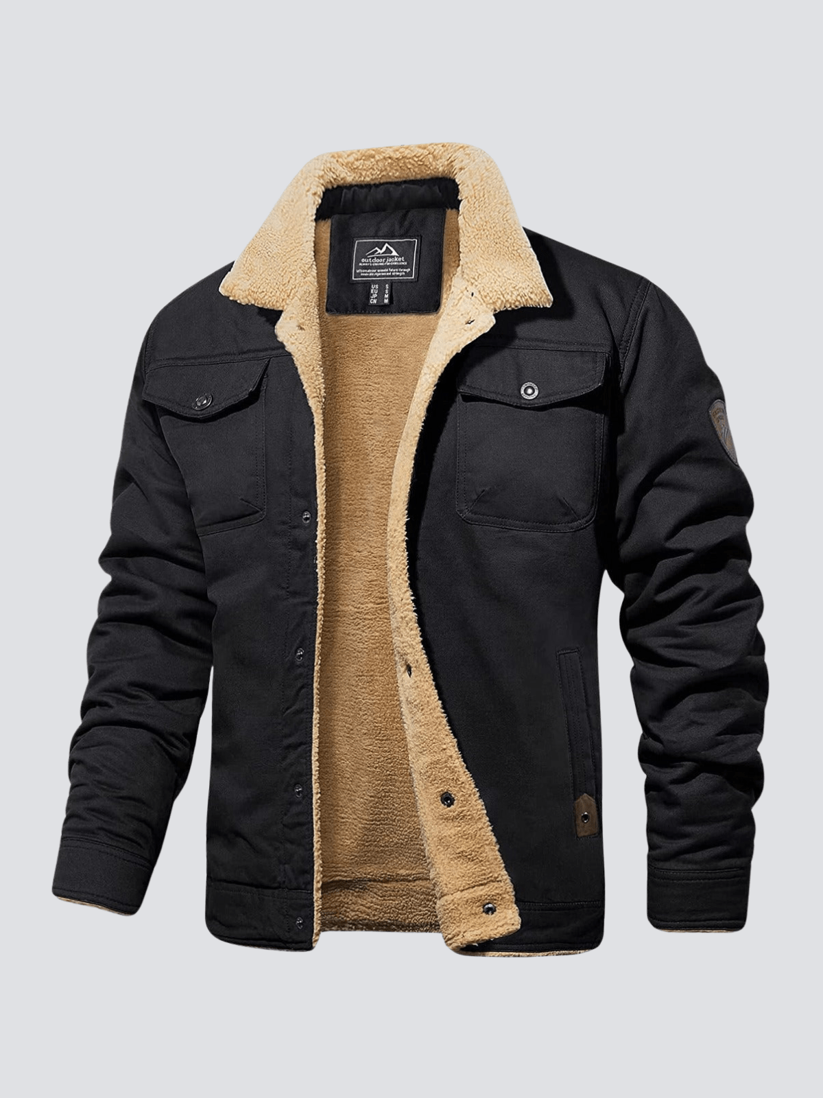 David - Elegant Men's Bomber Jacket
