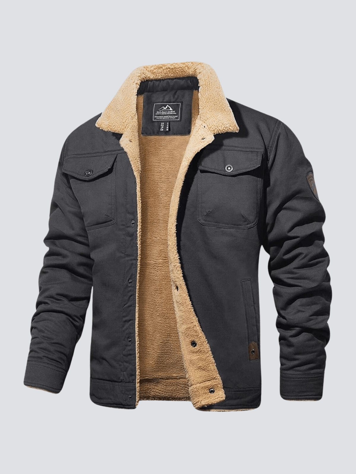 David - Elegant Men's Bomber Jacket