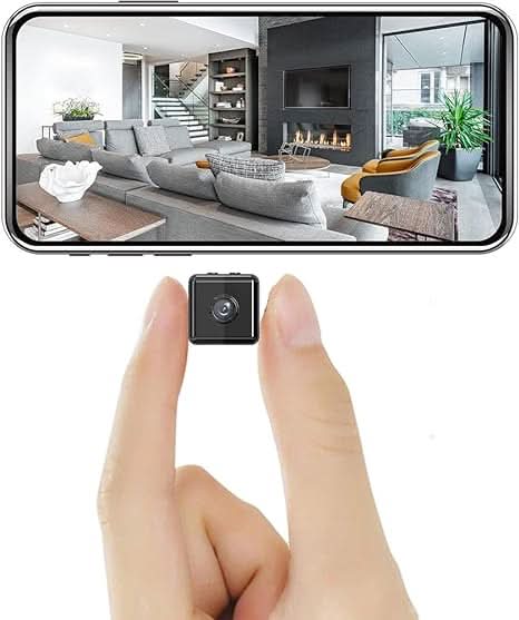 Davy | Compact HD Mini Camera: Motion Alerts & App Control
