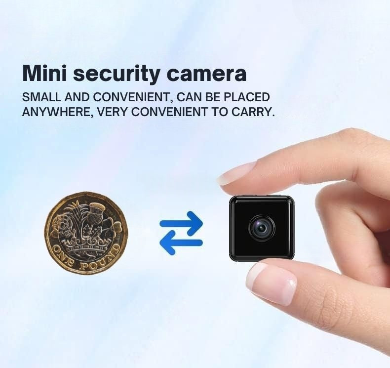 Davy | 1080P Wireless WiFi Security Camera | Weather-Resistant, App-Controlled & Ideal for Indoor and Outdoor Surveillance | Small Closed Circuit Camera