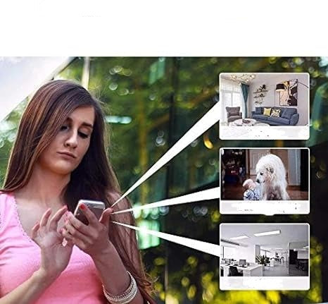 Davy | 1080P Wireless WiFi Security Camera | Weather-Resistant, App-Controlled & Ideal for Indoor and Outdoor Surveillance | Small Closed Circuit Camera
