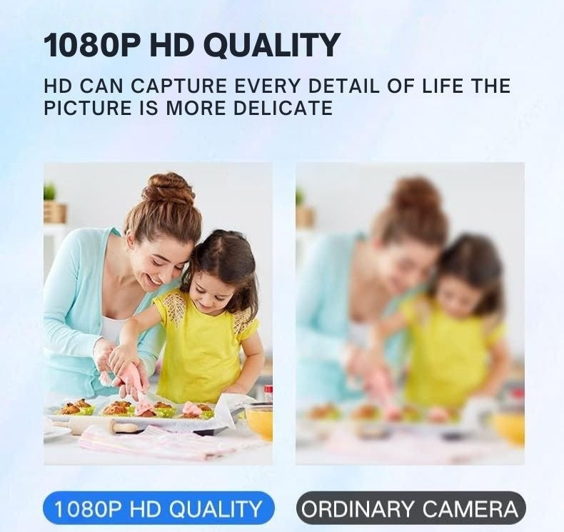 Davy | 1080P Wireless WiFi Security Camera | Weather-Resistant, App-Controlled & Ideal for Indoor and Outdoor Surveillance | Small Closed Circuit Camera