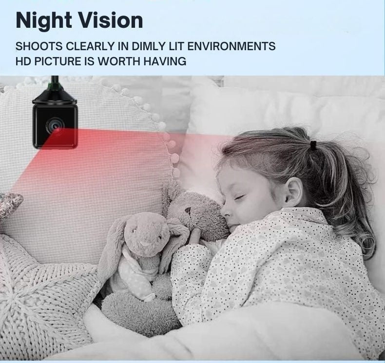 Davy | 1080P Wireless WiFi Security Camera | Weather-Resistant, App-Controlled & Ideal for Indoor and Outdoor Surveillance | Small Closed Circuit Camera